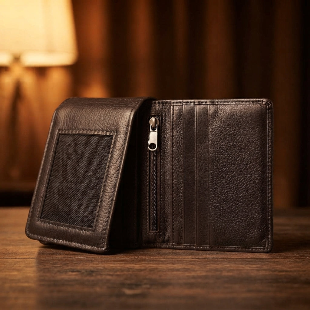 The Eclipse Slim Vanguard Clear Bifold