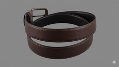 DL Executive Reversible Textured Leather Belt