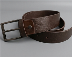Nomad Textured Genuine Leather Belt