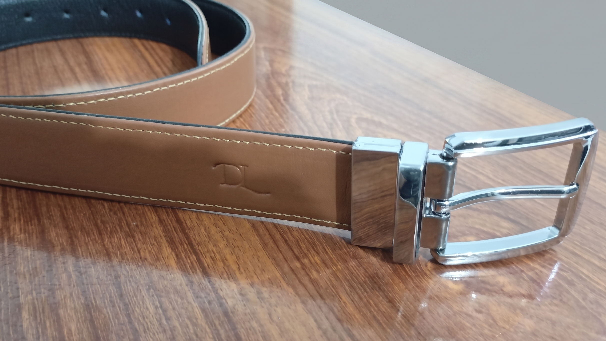 DualEdge Reversible Genuine Leather Belt