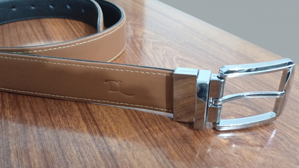 DualEdge Reversible Genuine Leather Belt